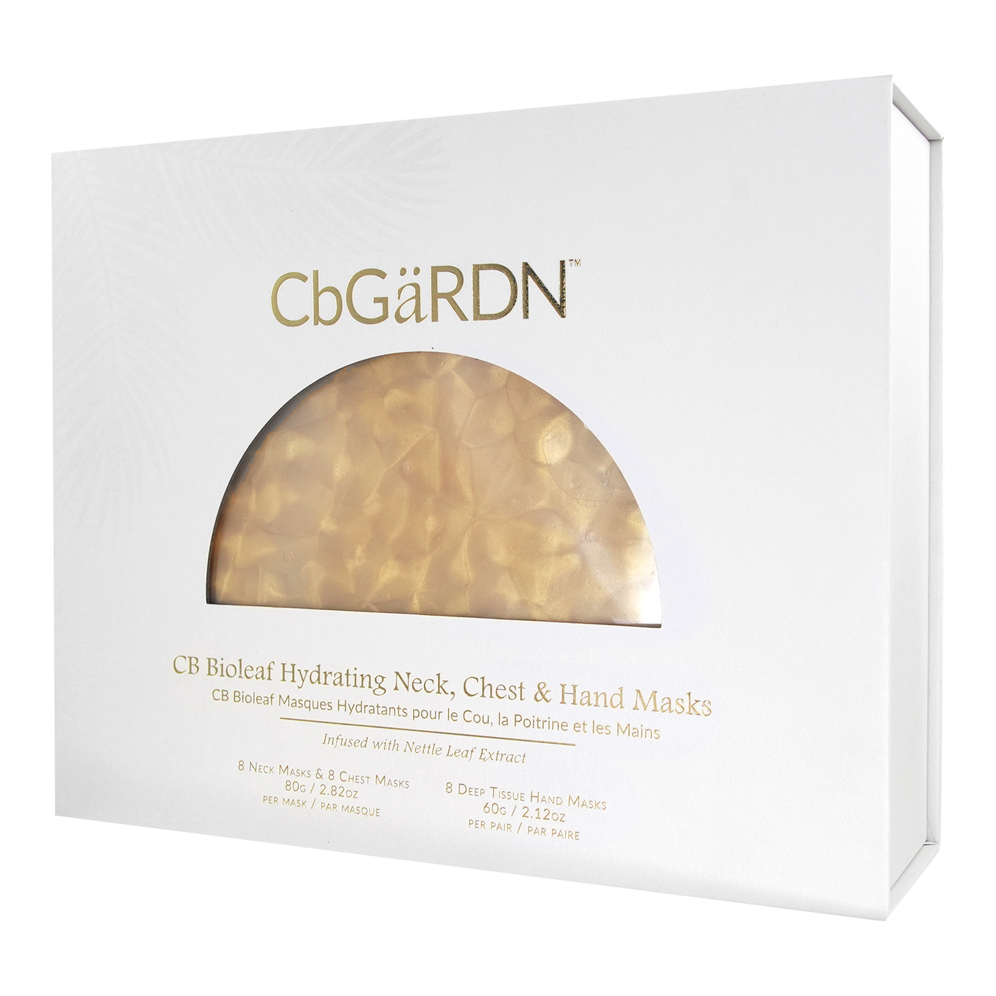 CB Bioleaf Hydrating Neck, Chest & Hand Masks